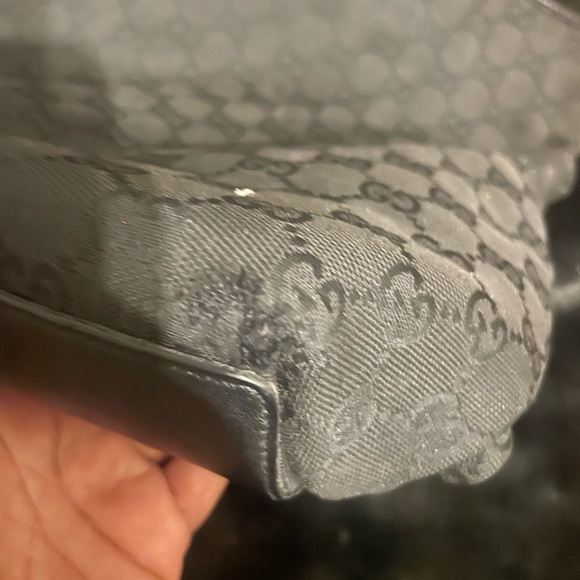 - Gucci GG canvas tote bag black style number 31243 - Picture 3 of 14